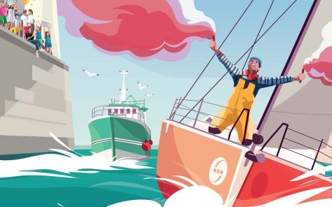 Défi des ports de pêche aux Sables d'Olonne en Vendée
