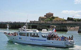 Boots und Angelfahrten auf dem Meer von  les Sables d'Olonne in der Vendée