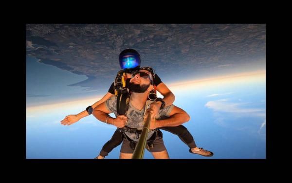 Saut en parachute  avec Vendée Evasion - par Mélanie Darras